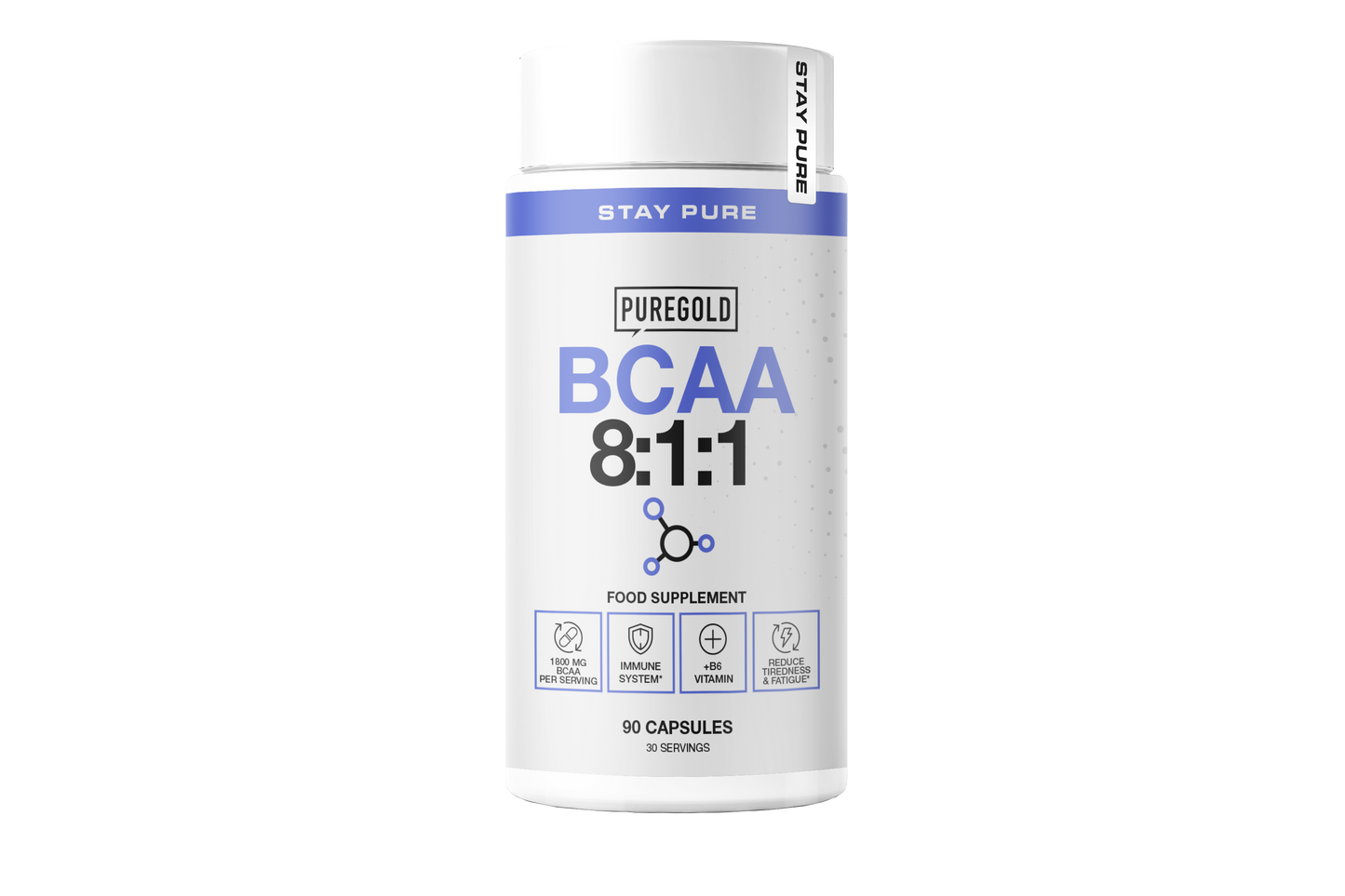 Pure Gold BCAA 8:1:1 90 caps