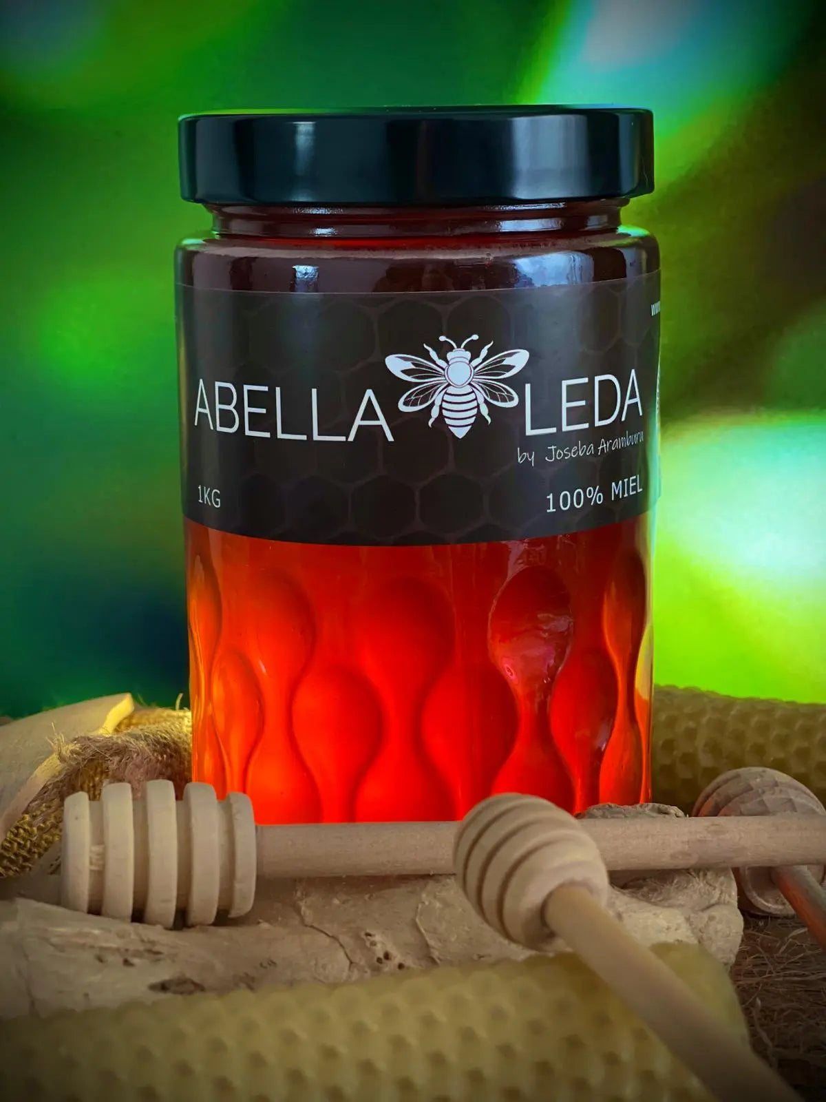 Miel Cruda Abella Leda 1 Kg – 100% Natural