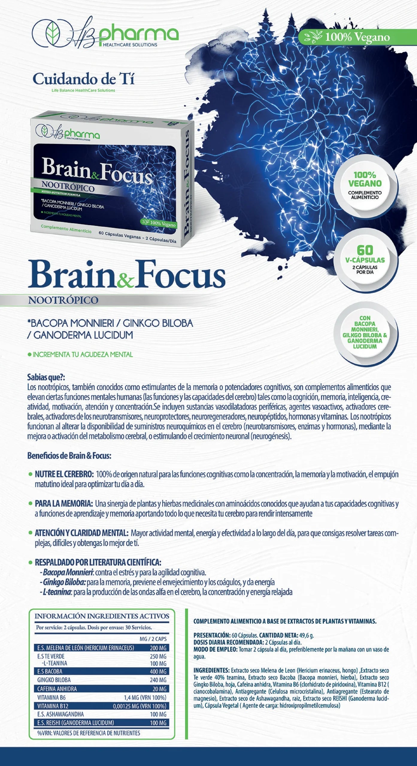 Brain & Focus LB Pharma