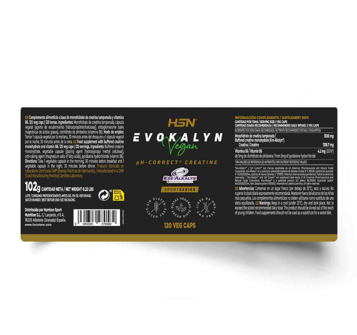 EVOKALYN CREATINA ALCALINA