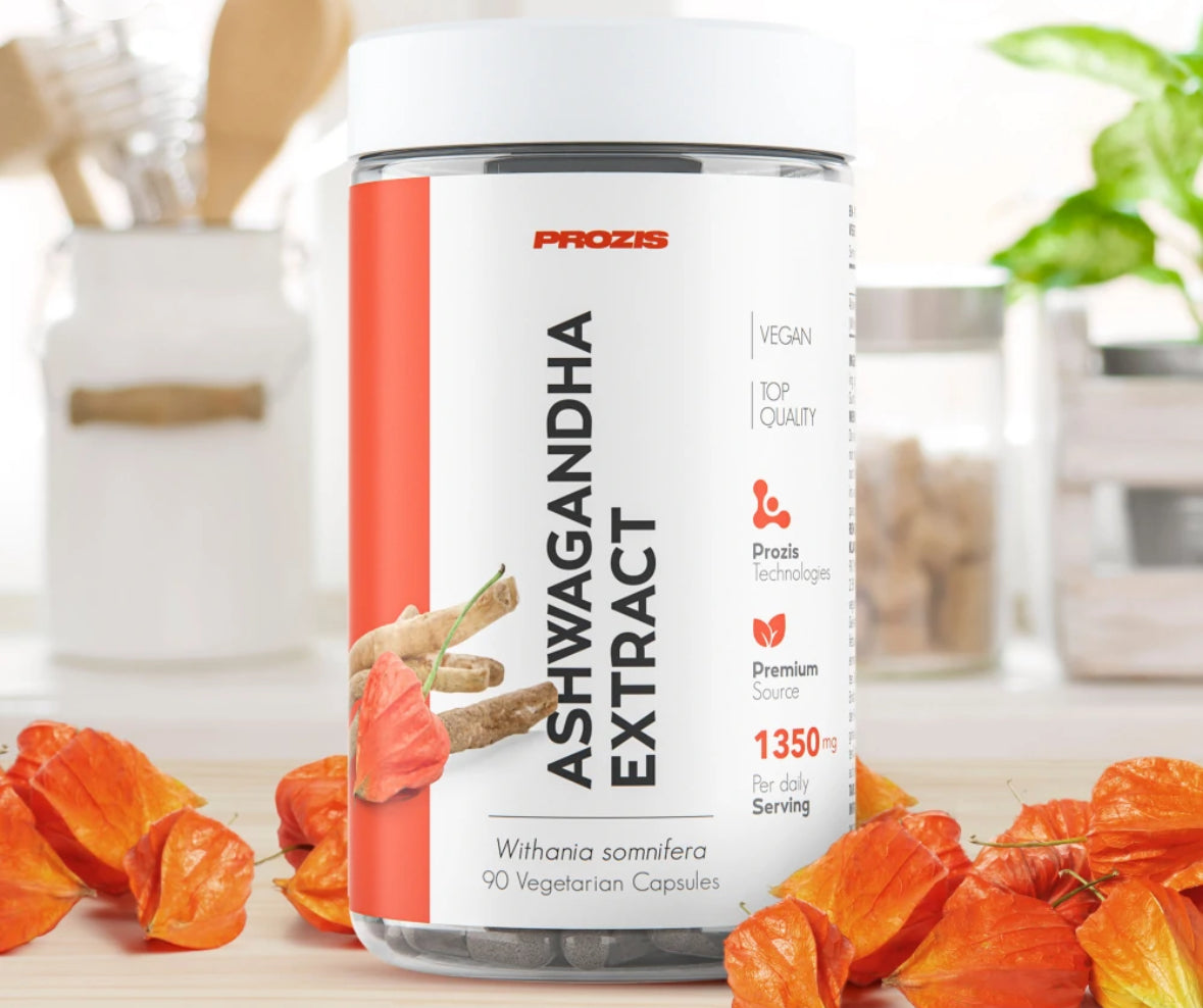 Extracto de Ashwagandha 450 mg 90 cápsulas vexetais