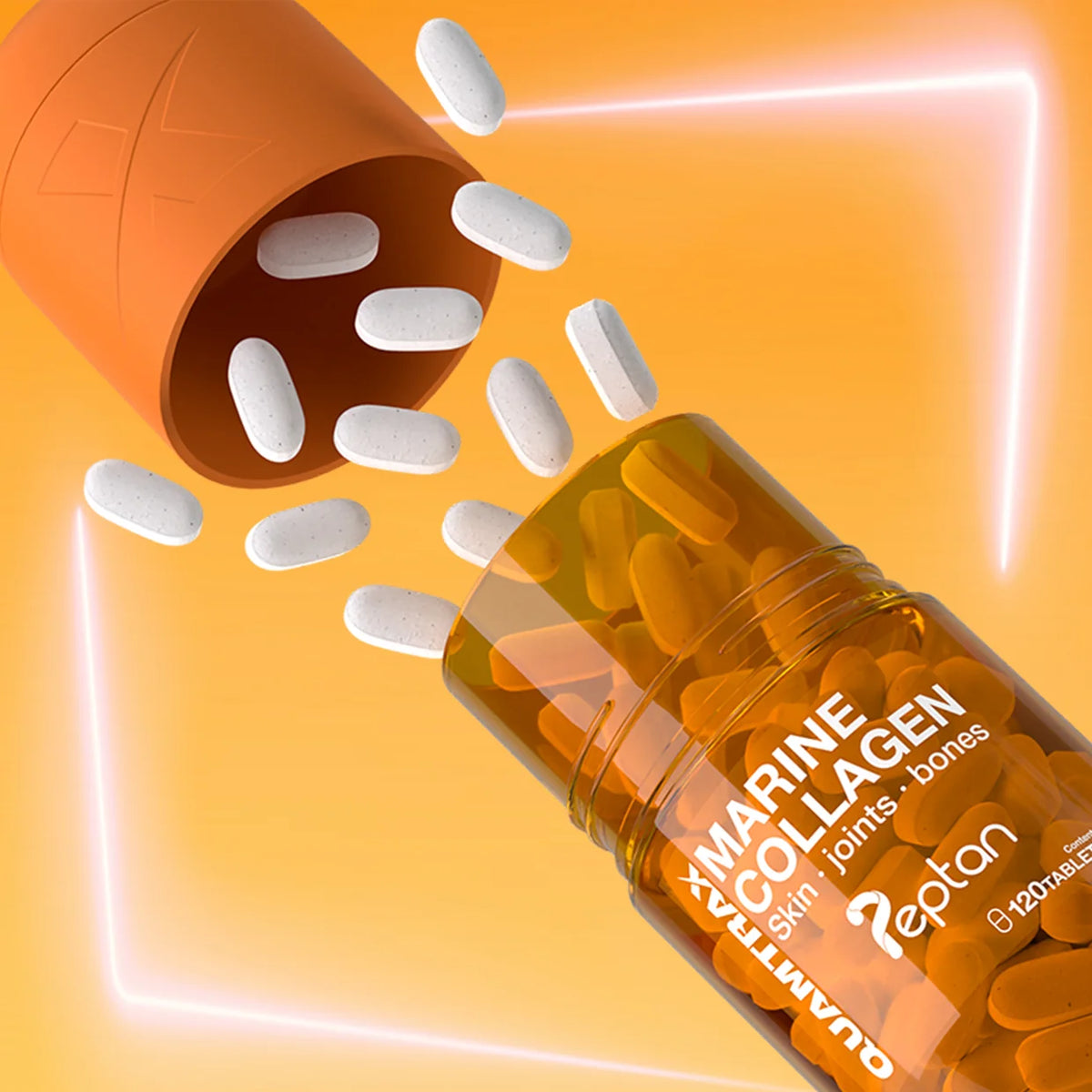 Colágeno marino Peptan 120Caps