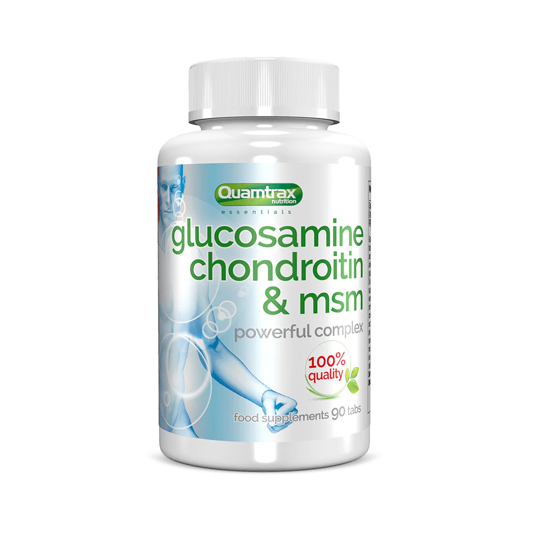 GLUCOSAMINE, CHONDROITIN & MSM 90 tabs.