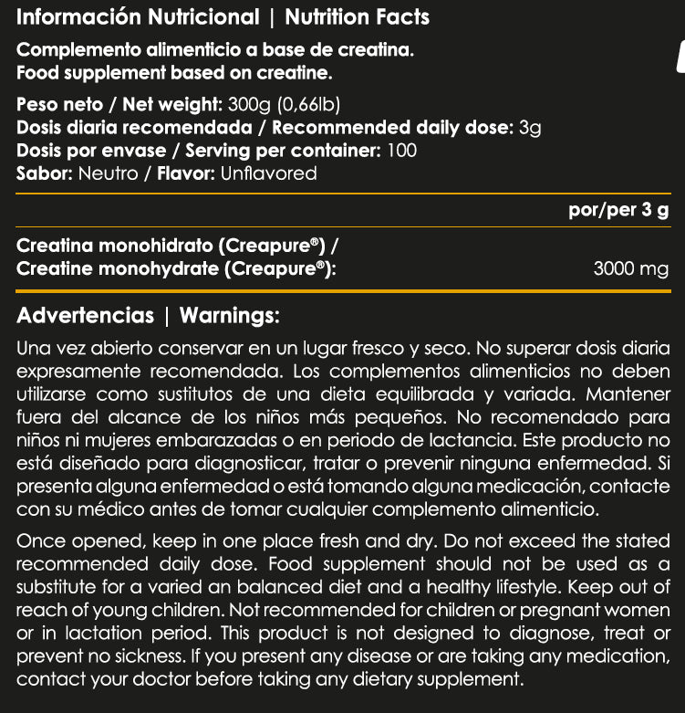 CREATINA CREAPURE® 300g