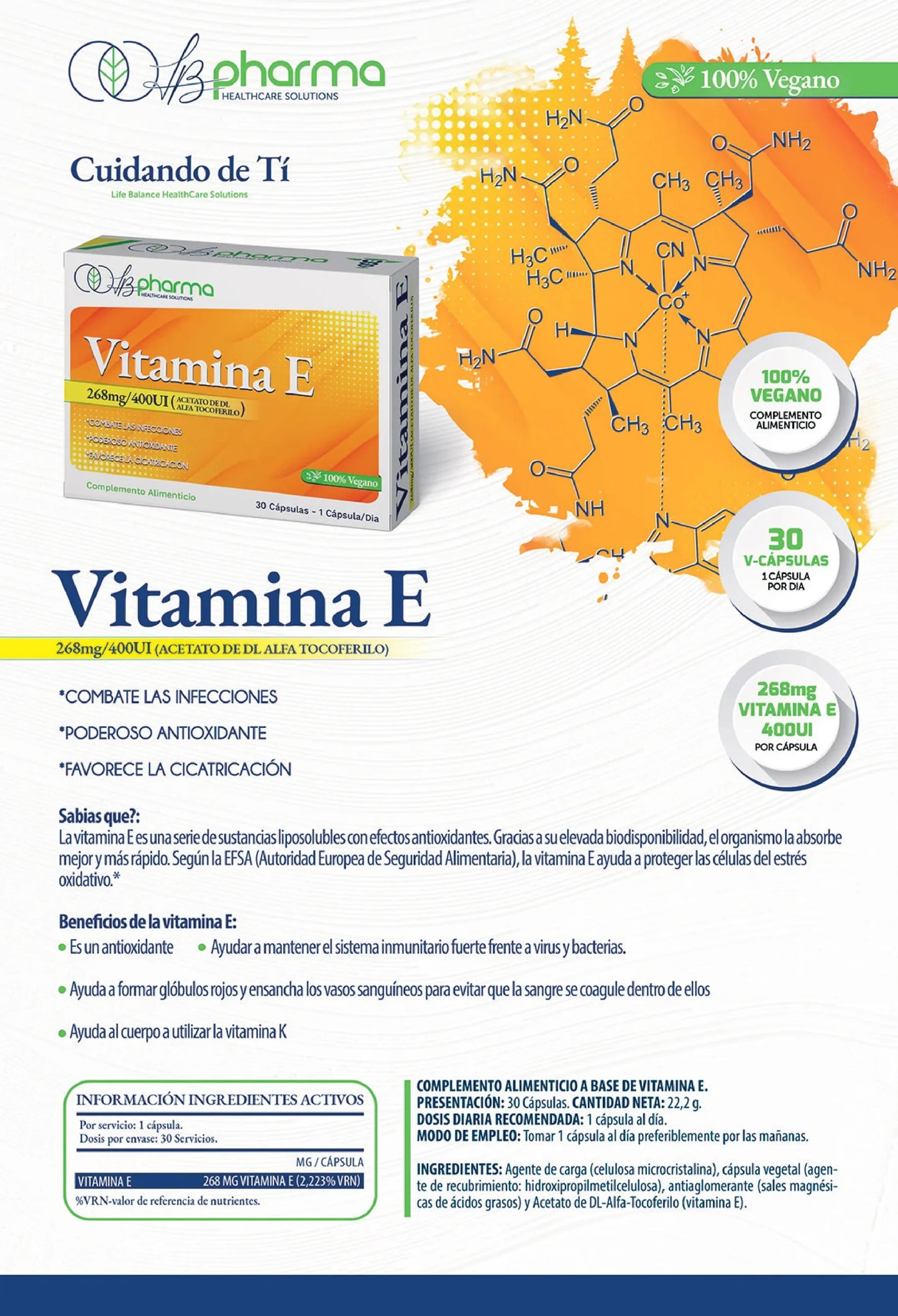 Vitamina E LB Pharma