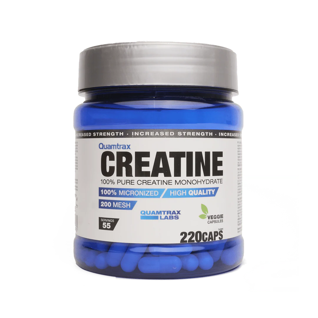 Creatina 220 veggie caps Quamtrax