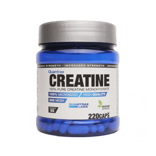 Creatina 220 veggie caps Quamtrax