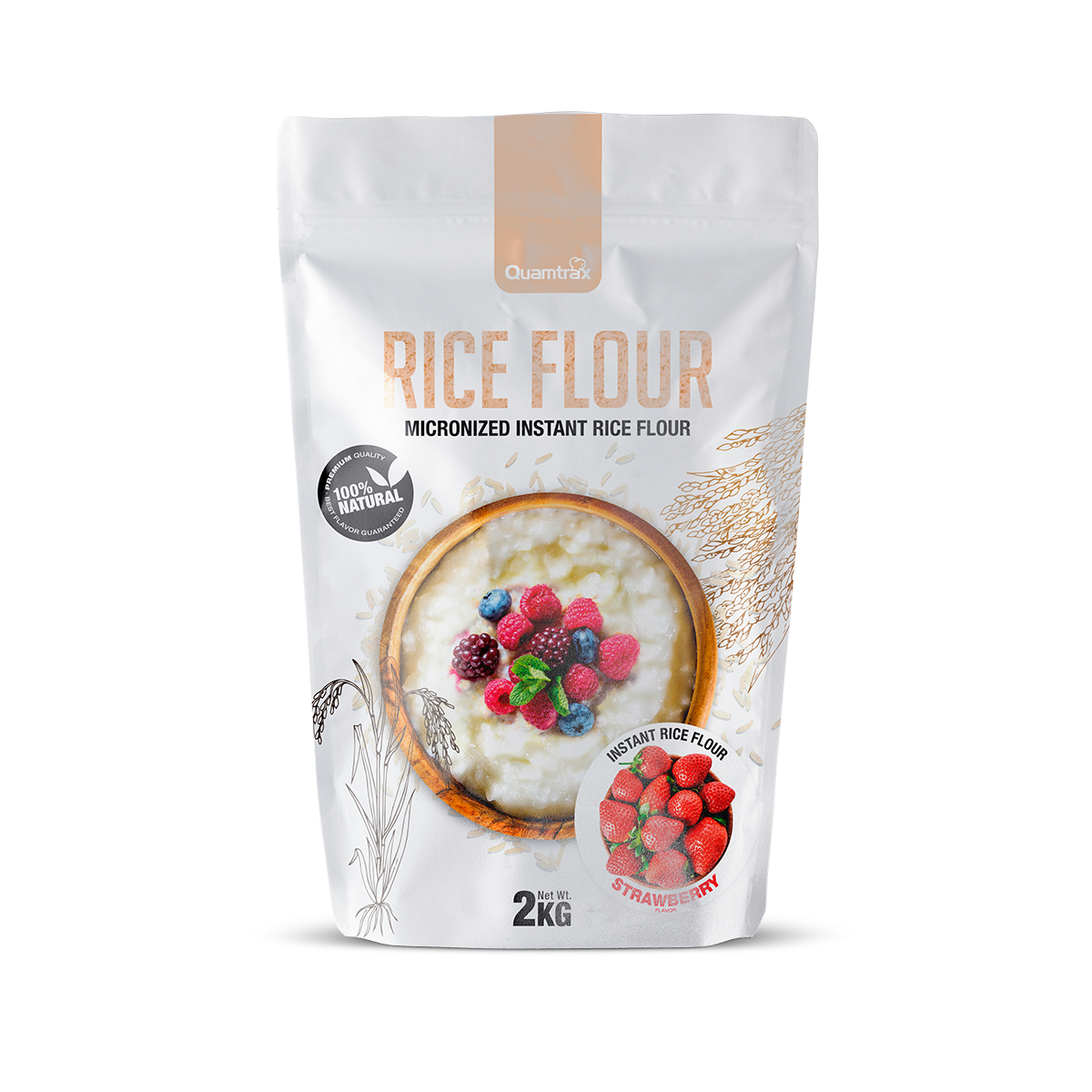 Harina de arroz fresa