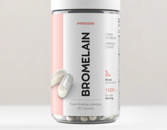 Bromelaína 1500 mg 60 cápsulas