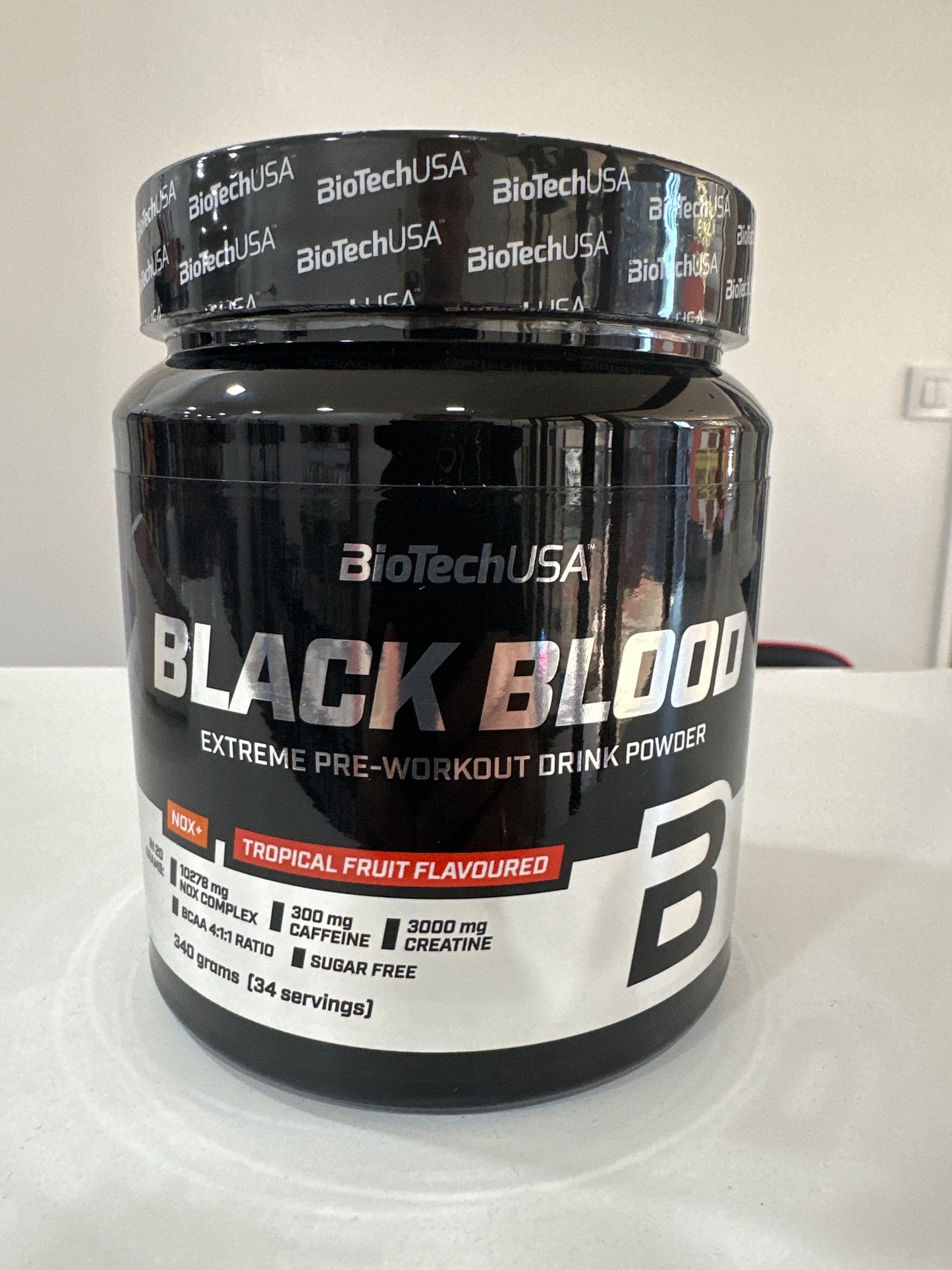 Bebida en po NOX+ Black Blood - 340 g 