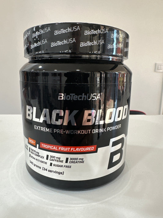 Bebida en po NOX+ Black Blood - 340 g 