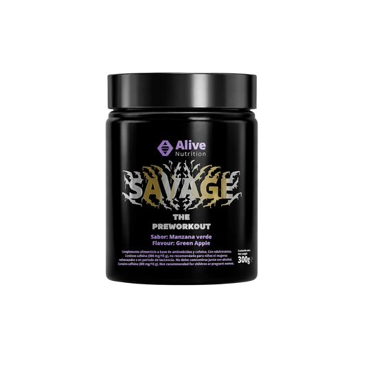 Savage Preworkout 300g Manzana Verde