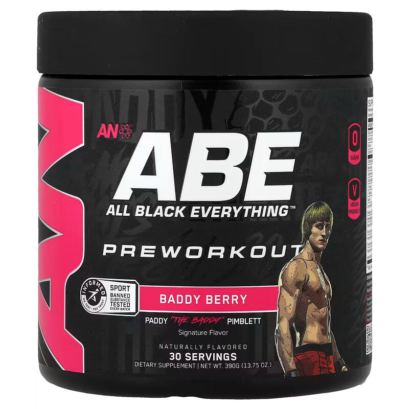 ABE All Black Everything - Extremely Potent Pre-Workout Powder 375 Gr.