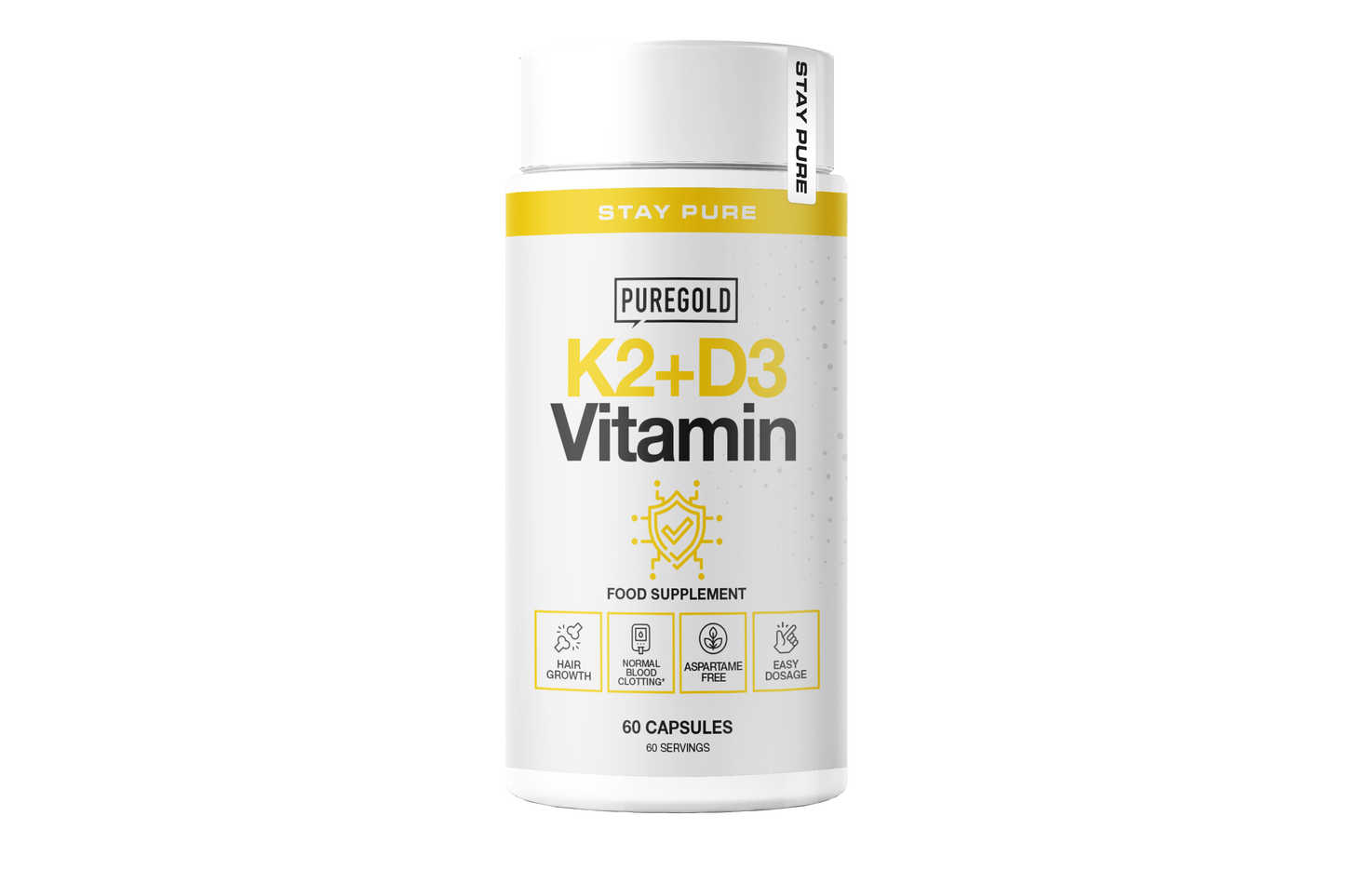 Pure Gold K2D3 Vitamin - 60 caps