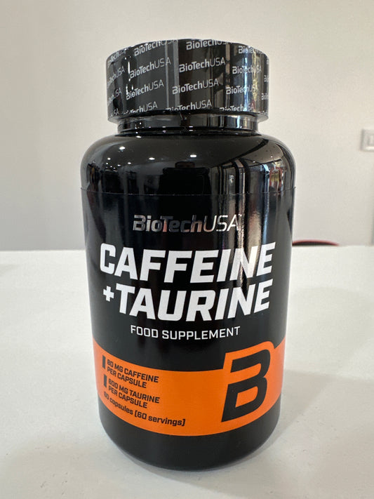Cafeína + Taurina - 60 cápsulas 