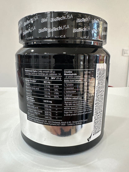 Bebida en po NOX+ Black Blood - 340 g 