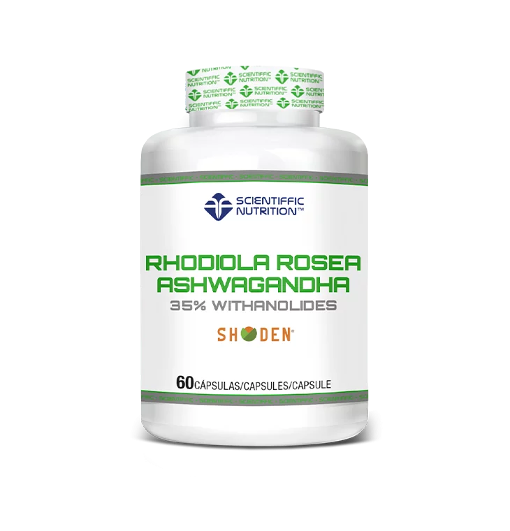 RHODIOLA ROSEA + ASHWAGANDHA 60Cap