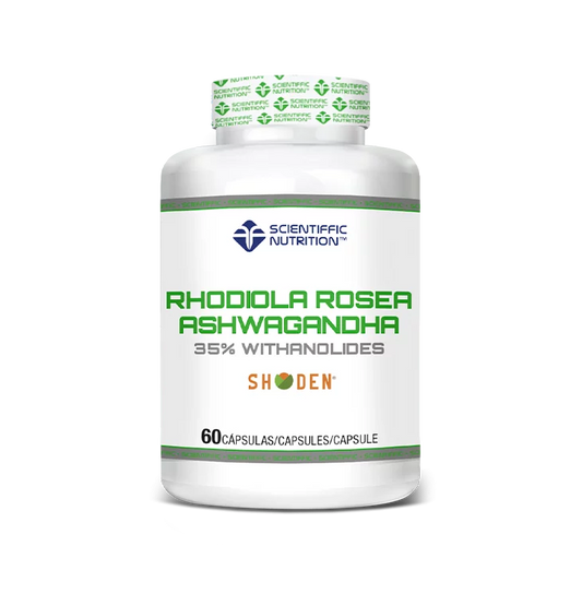 RHODIOLA ROSEA + ASHWAGANDHA 60Cap