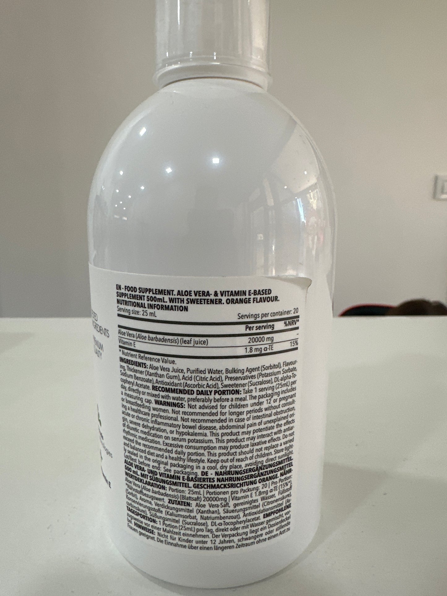 Aloe vera 500 ml 
