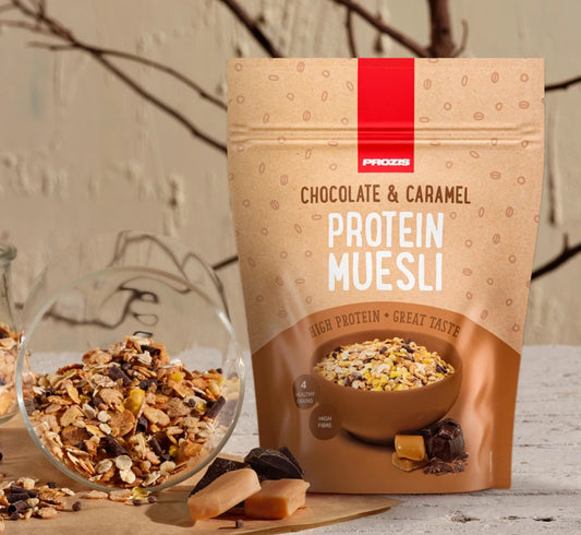 Protein Muesli 400 g Chocolate y caramelo