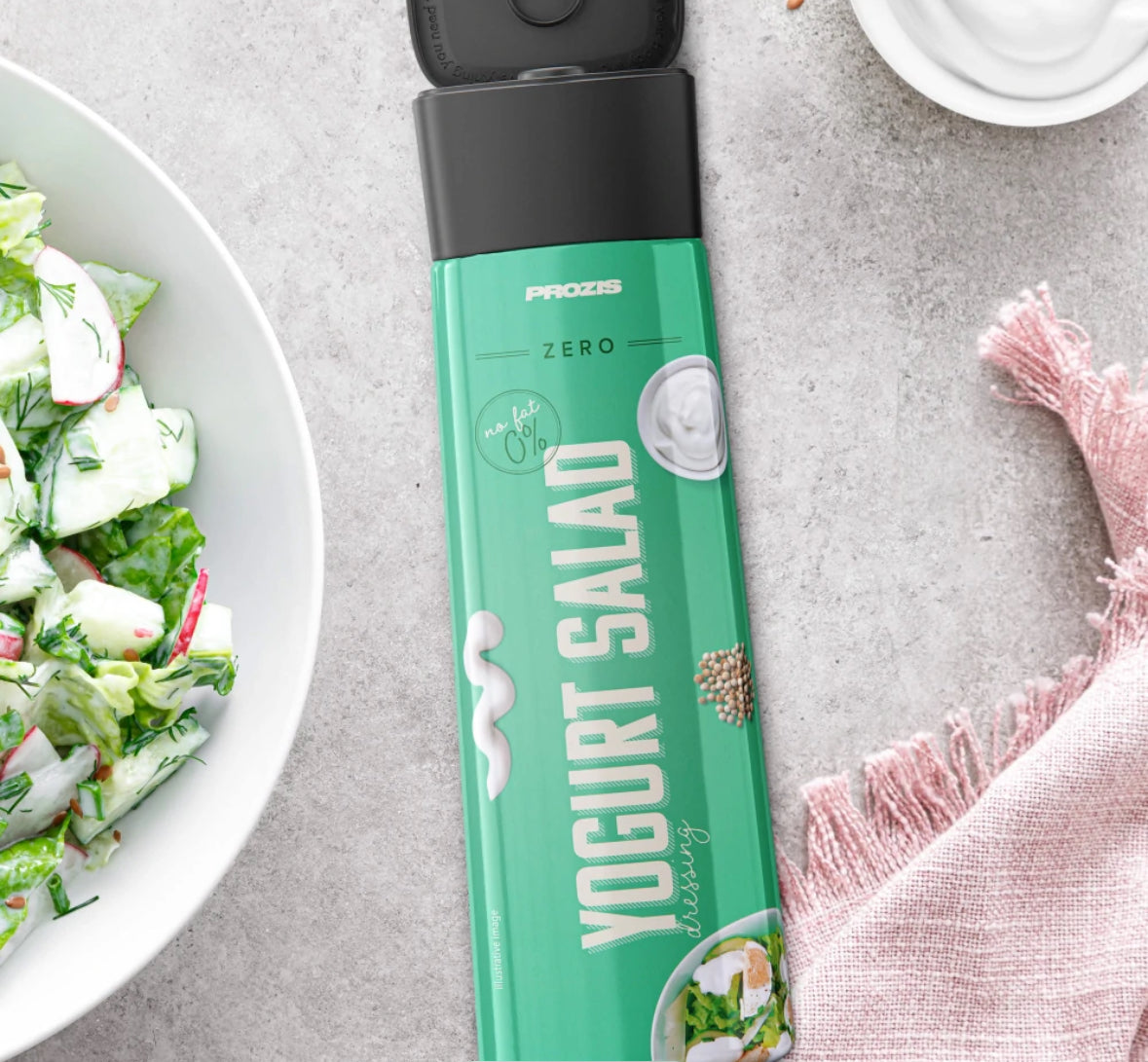 Salsa de yogur para ensalada Zero 355 g