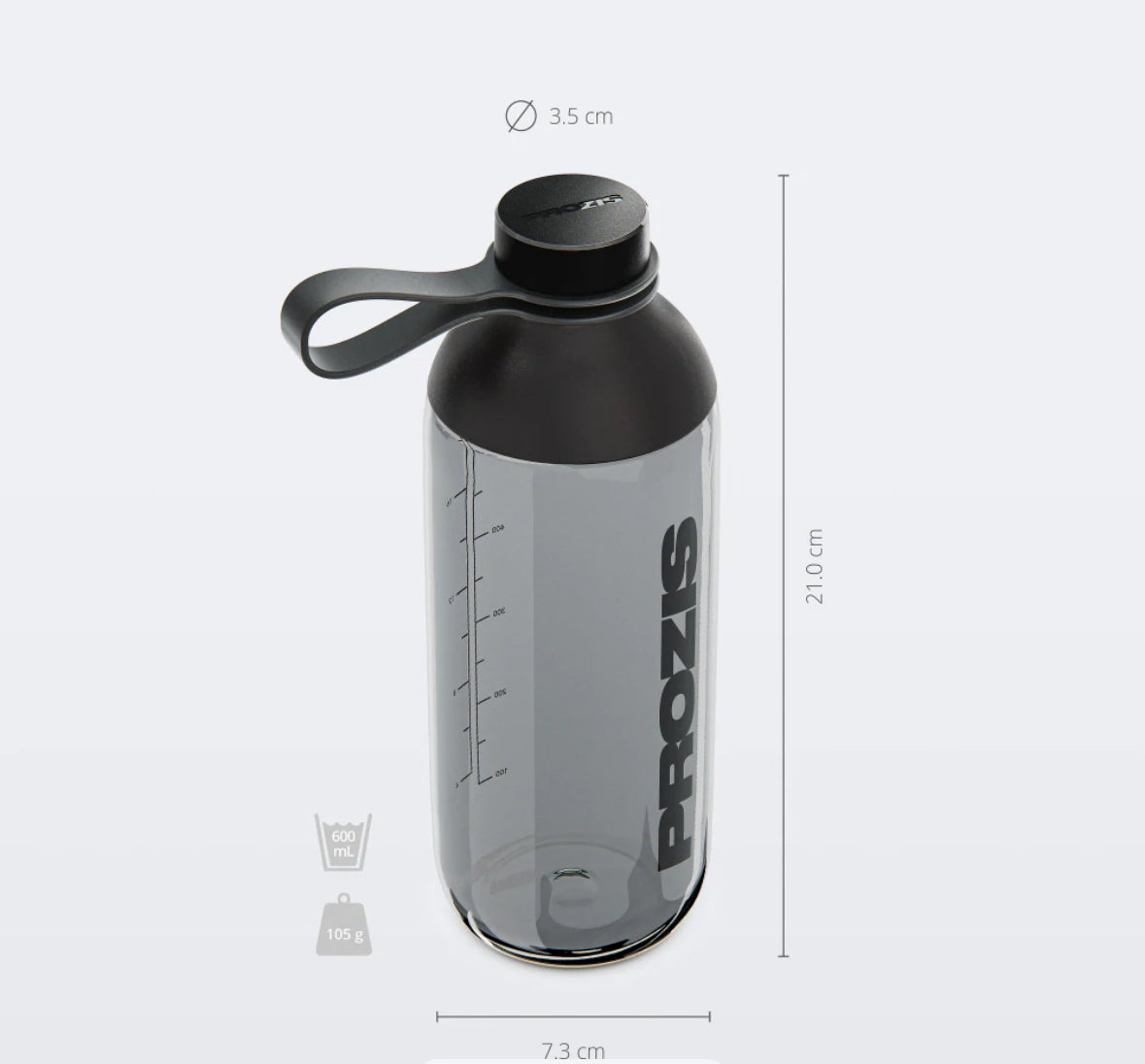 Fusion Shaker Bottle - All Black