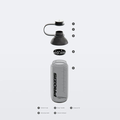 Fusion Shaker Bottle - All Black
