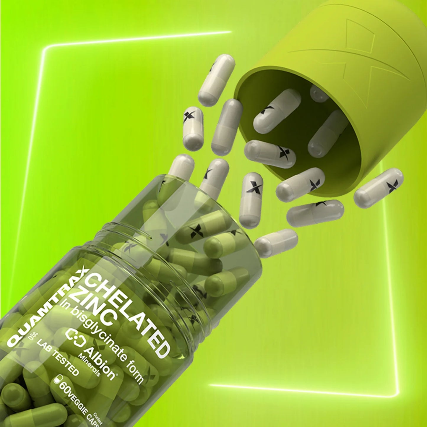 Zinc quelado 60 Caps