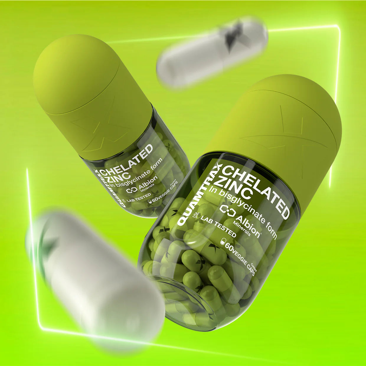 Zinc quelado 60 Caps