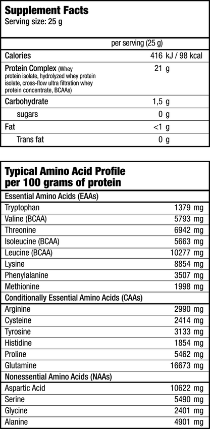 Iso Whey Zero bebida de proteína en polvo - 908 g