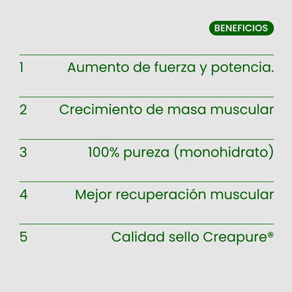 Creatina creapure masticable