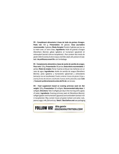 EVENING PRIMROSE 90CAP