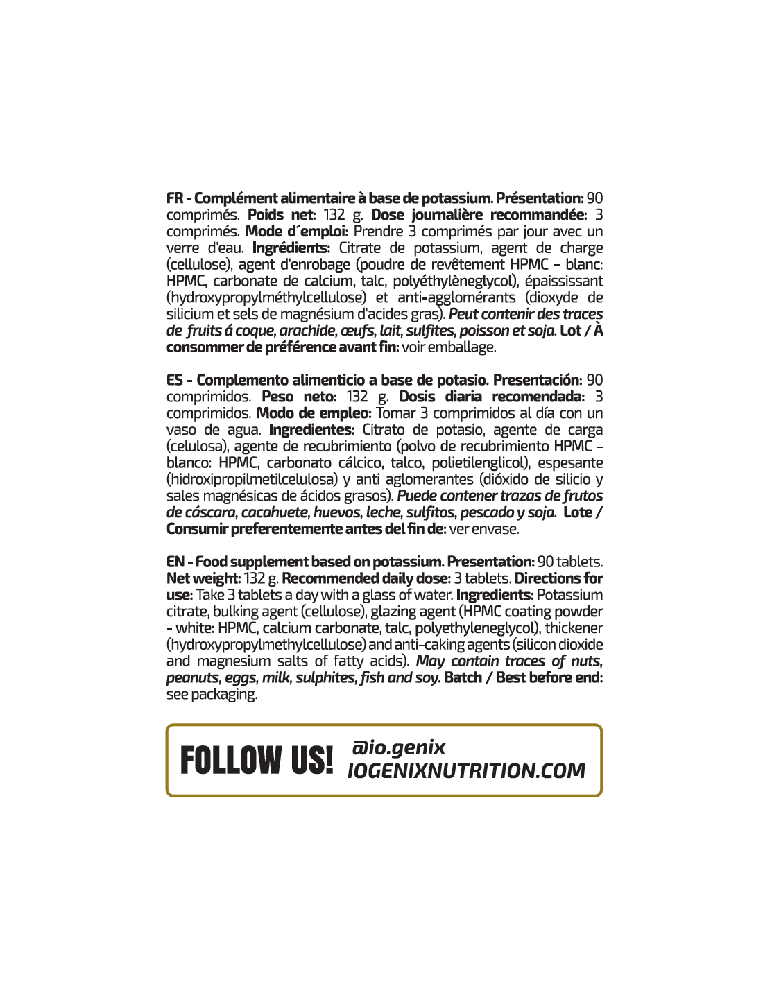 Potassium Citrate 90CAP