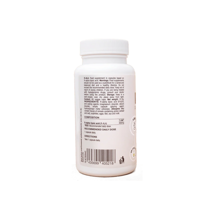 R Alpha Lipoic Acid (R-ALA) 60 tabs.