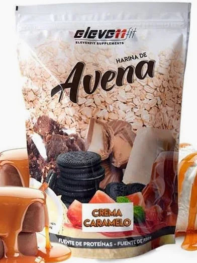 1 KG DE FARINHA DE AVEA SABOR A TARTA DE QUEIXO