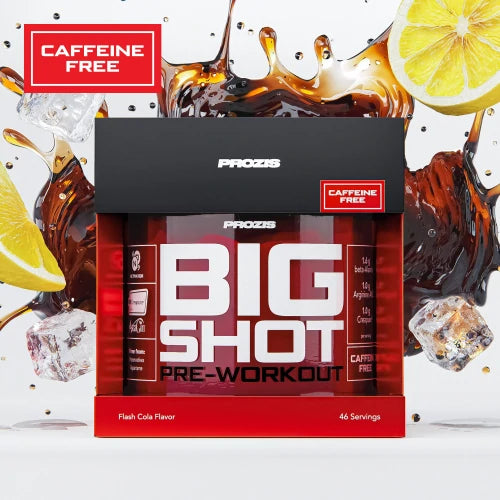Big Shot - Pre-Workout sin cafeína 46 dosis